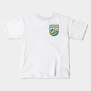 Kootenays BC Retro Badge Kids T-Shirt